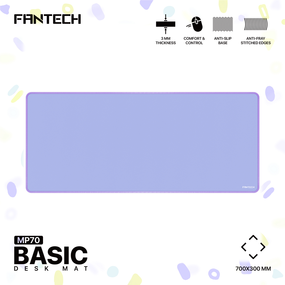 Podloga za mis Fantech MP70 Deskmat ljubicati