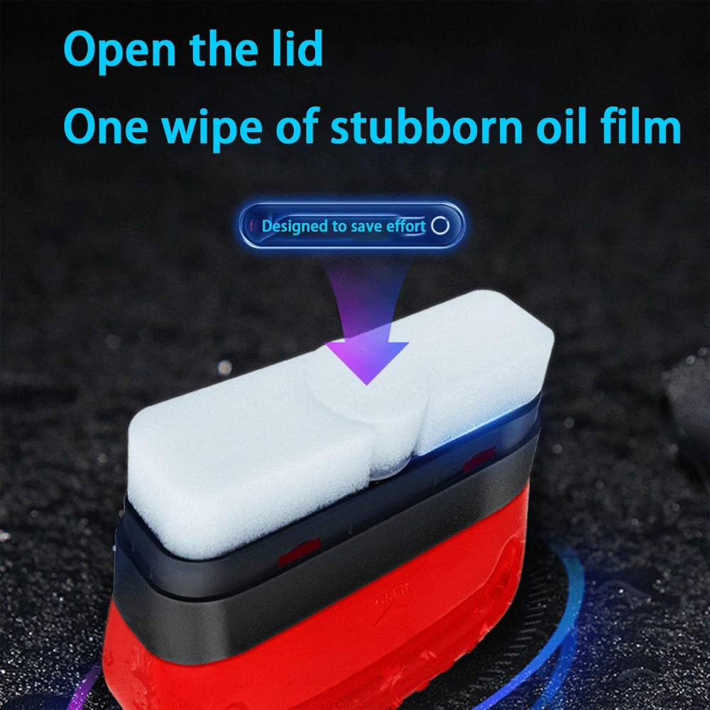Set za ciscenje auto stakala JWD crveni