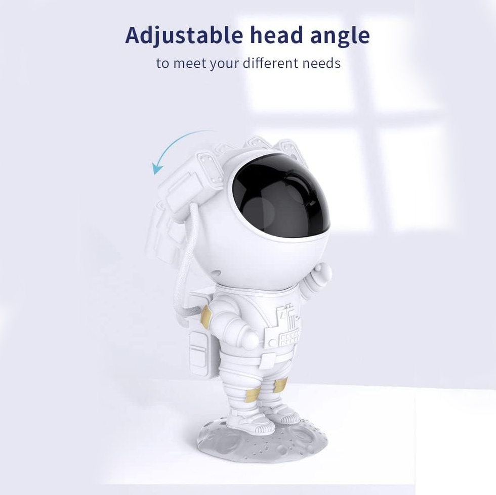 Astronaut projektor lampa M18 JWD bela
