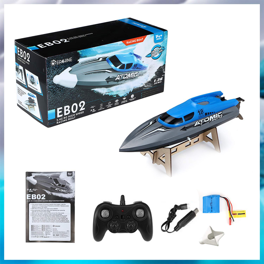RC Gliser na daljinsko upravljanje JWD 601 Sivo plavi 2.4Gh