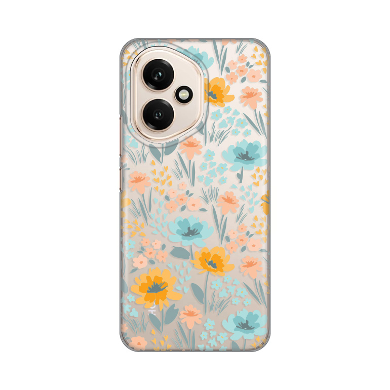 Torbica Silikonska Print Skin za Honor 400 Lovely Flowers