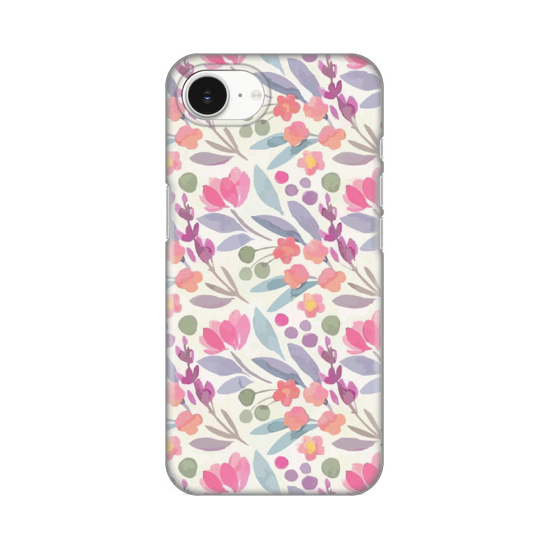 Torbica Silikonska Print za iPhone 16e/17e 6.1 Watercolor Flowers