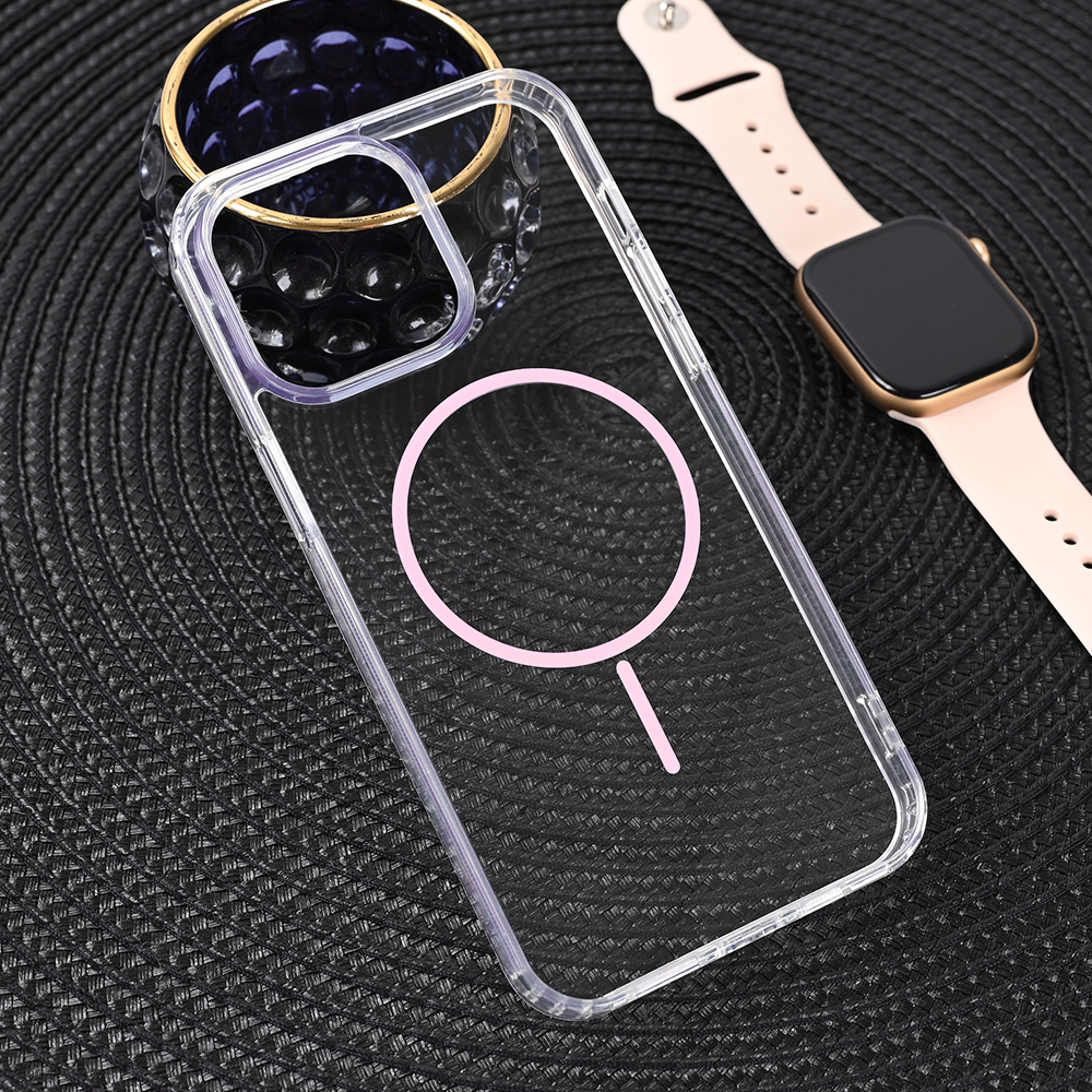 Torbica Magsafe Color Line za iPhone 15 Pro Max 6.7 roze
