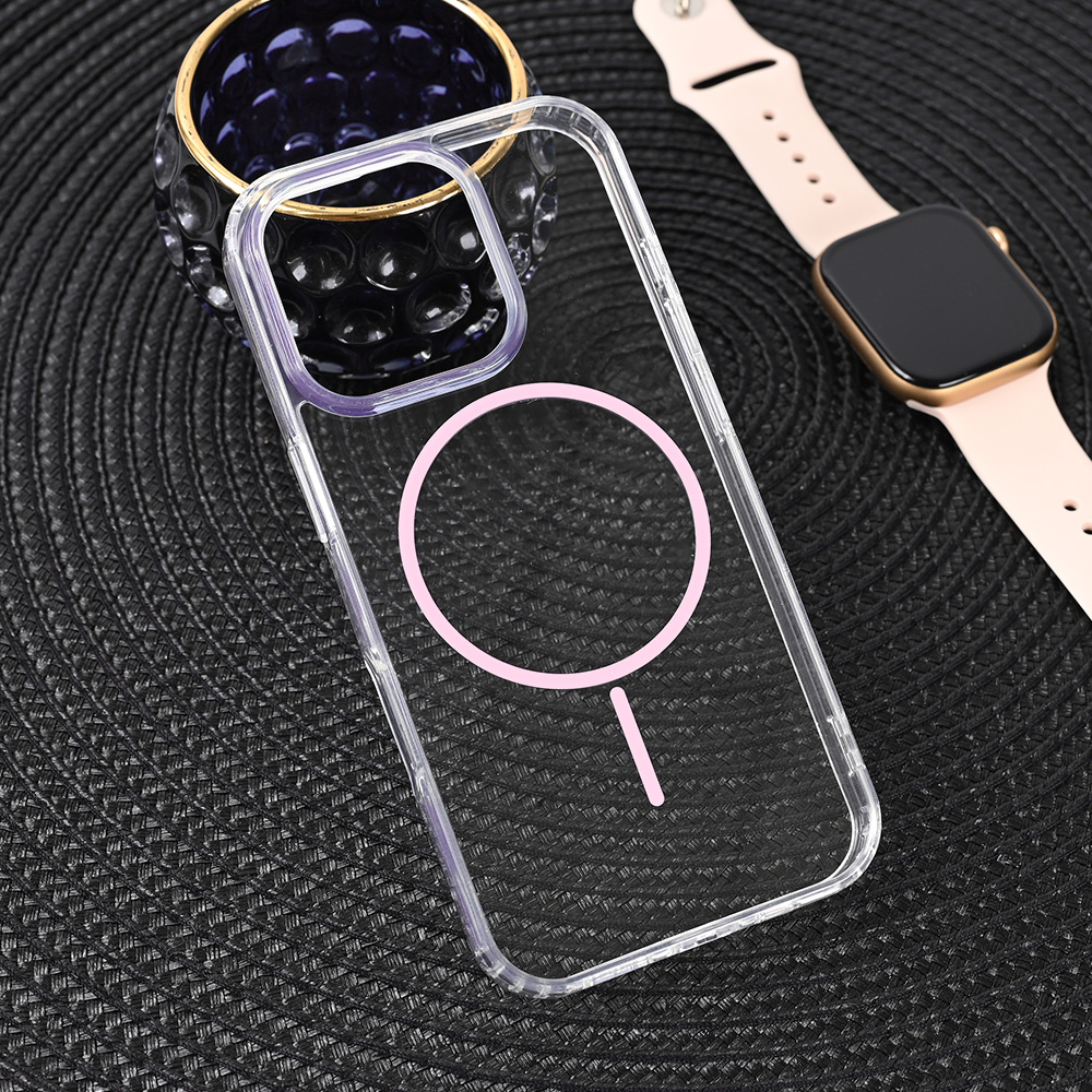 Torbica Magsafe Color Line za iPhone 16 Pro 6.3 roze