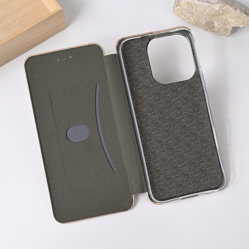 Torbica Teracell Flip Cover za Honor 400 Lite zlatna