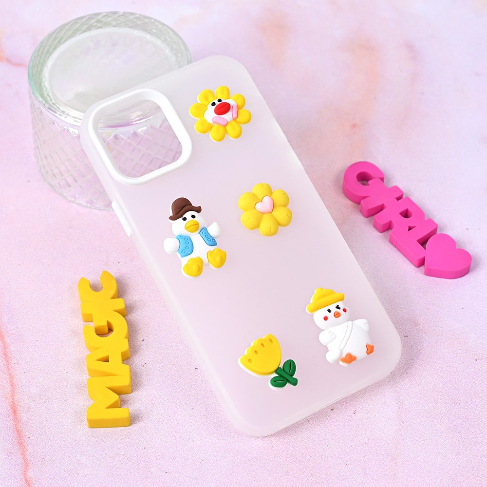 Torbica Cute za iPhone 12 Pro 6.1 bela