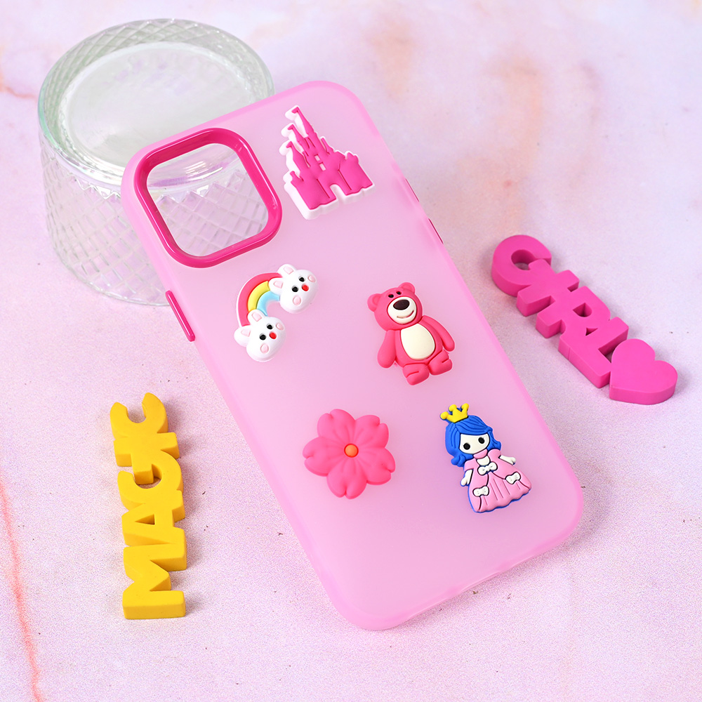 Torbica Cute za iPhone 12 Pro 6.1 pink