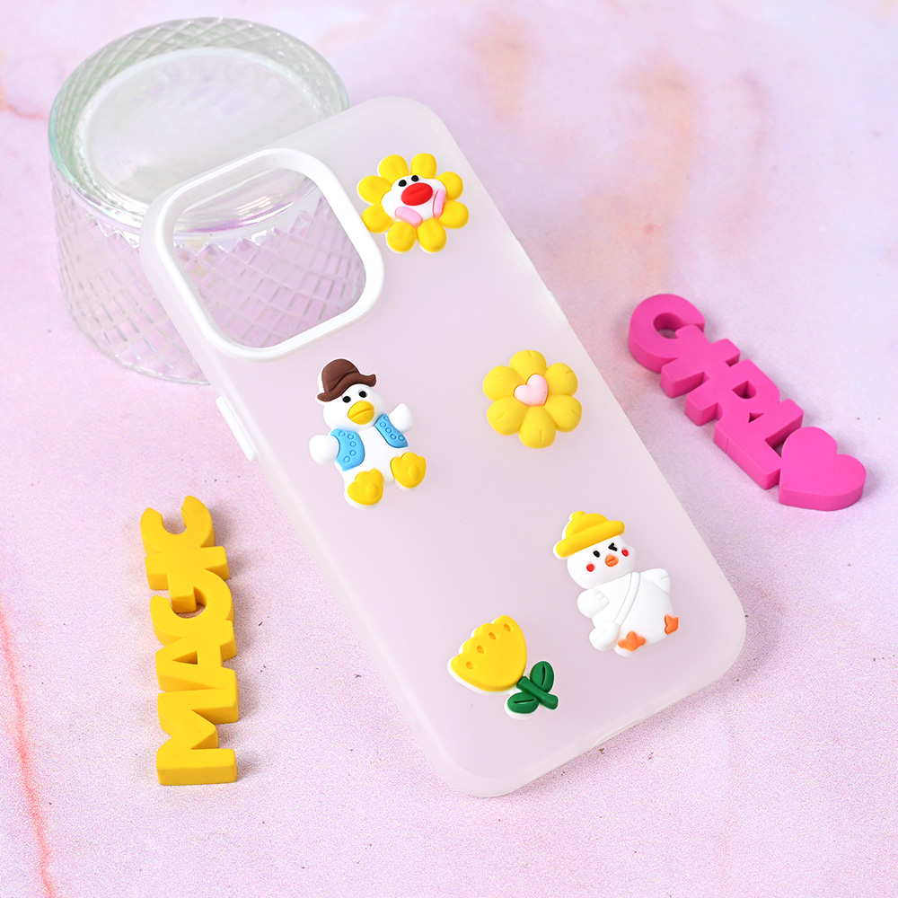 Torbica Cute za iPhone 13 Pro 6.1 bela