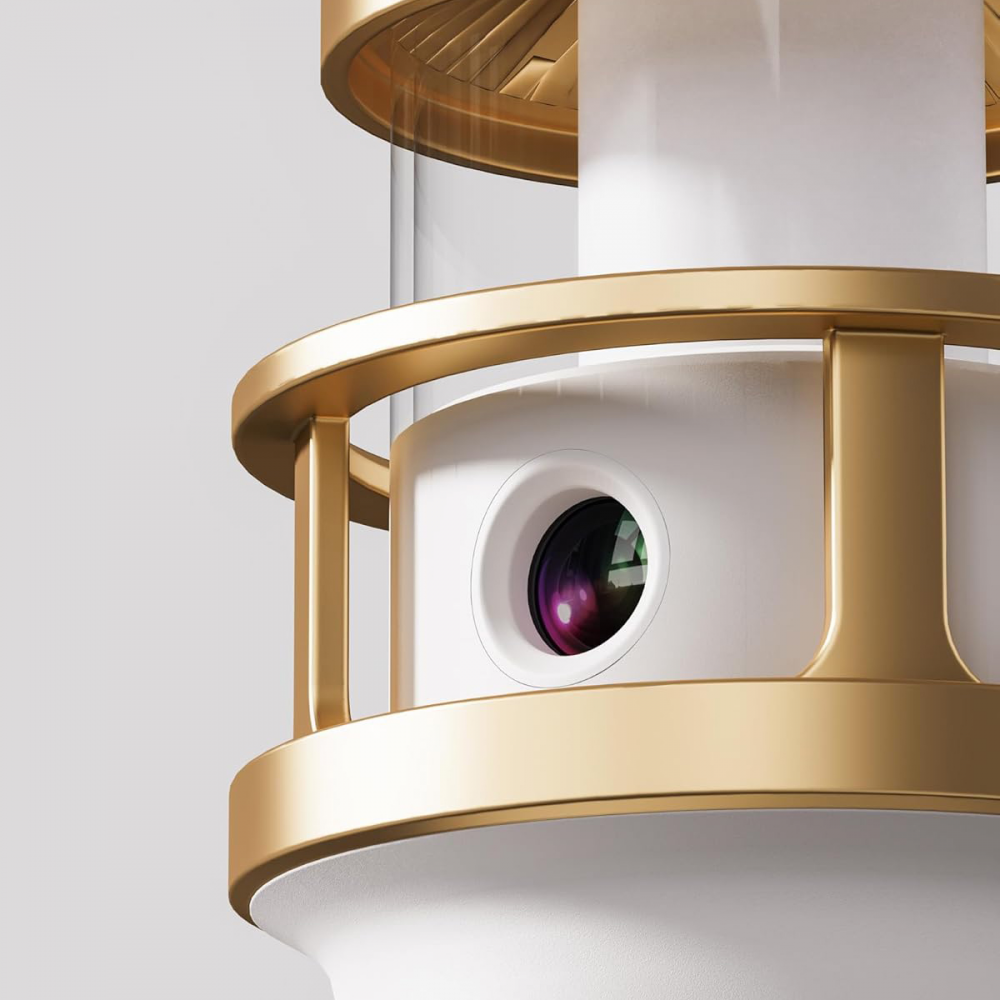LED ambient lampa Svetionik sa BT zvucnikom JWD, daljinskim upravljac