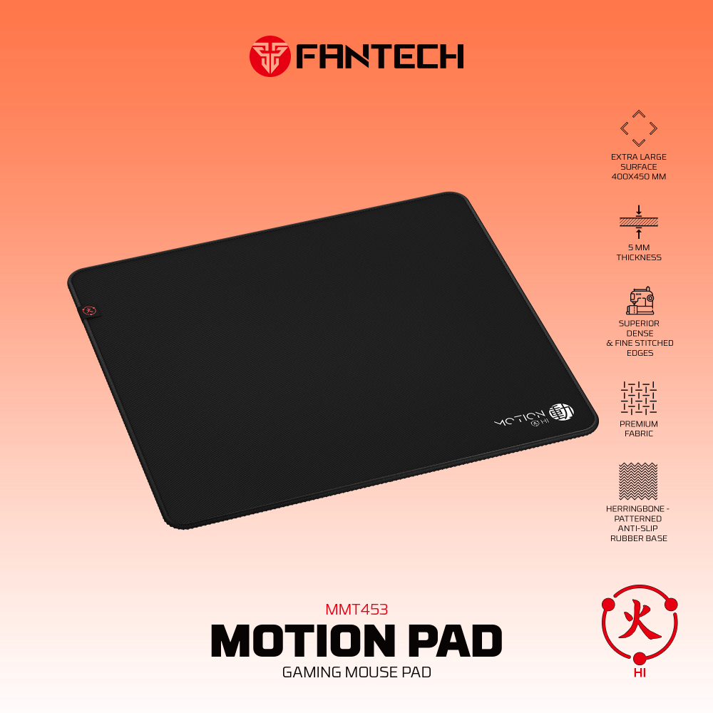 Podloga za mis Fantech Motion pad MMT453 HI crna