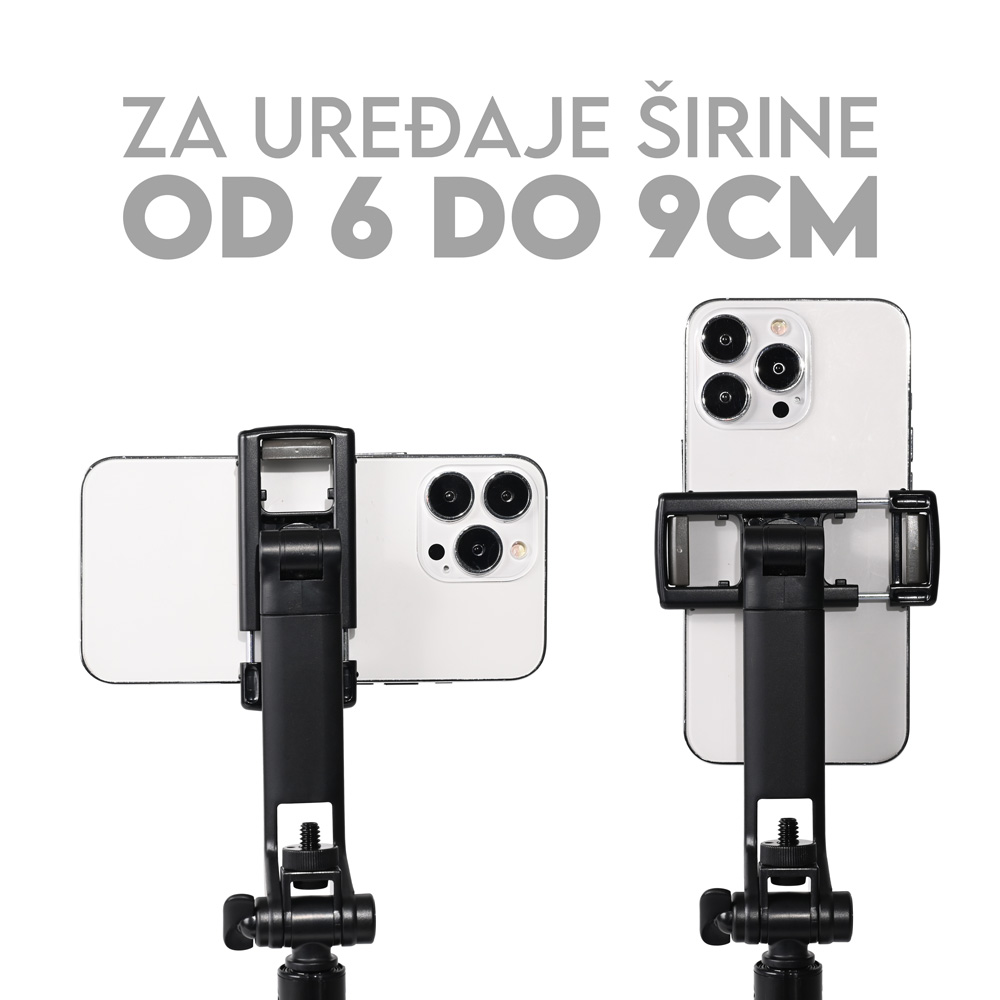 Selfie stick T1 + tripod crni