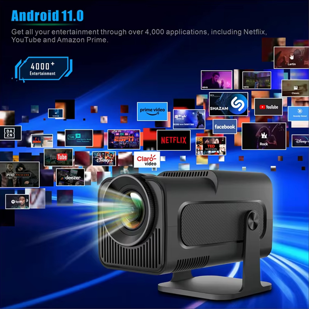 Smart projektor HY320 JWD Full HD 1080P crni