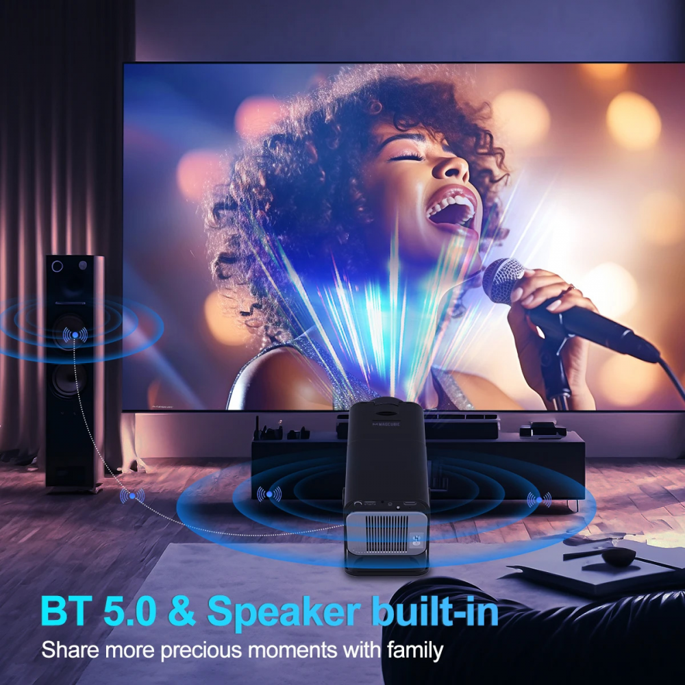Smart projektor HY320 JWD Full HD 1080P crni