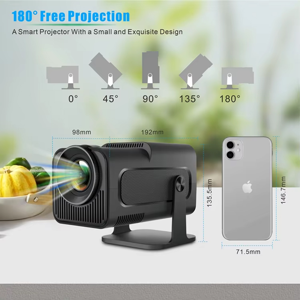 Smart projektor HY320 JWD Full HD 1080P crni