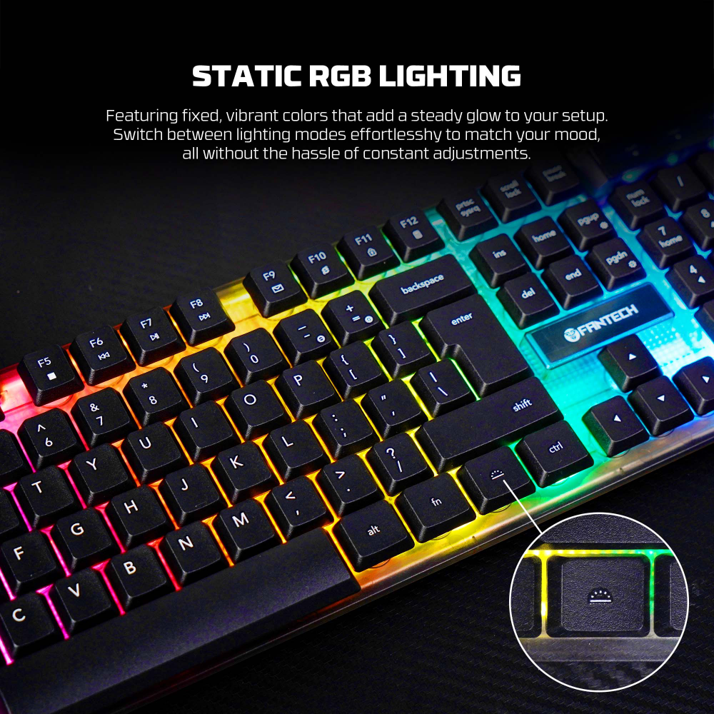 Tastatura Gaming Fantech K515S Shikari S crna