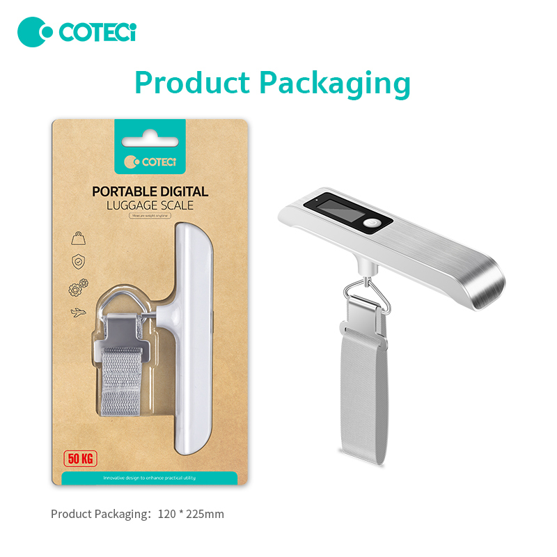 Digitalna vaga rucna za merenje prtljaga Coteci TR-010 crna