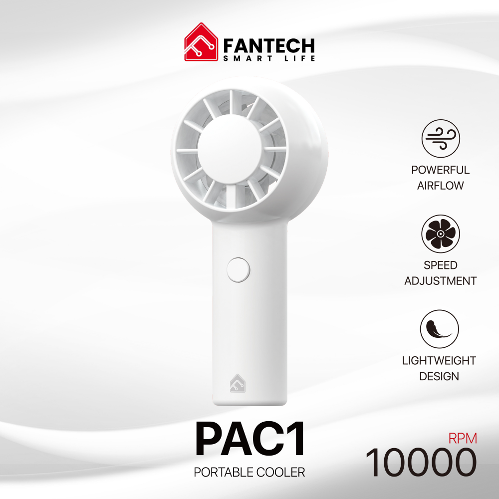 Rucni ventilator Fantech PAC1 beli