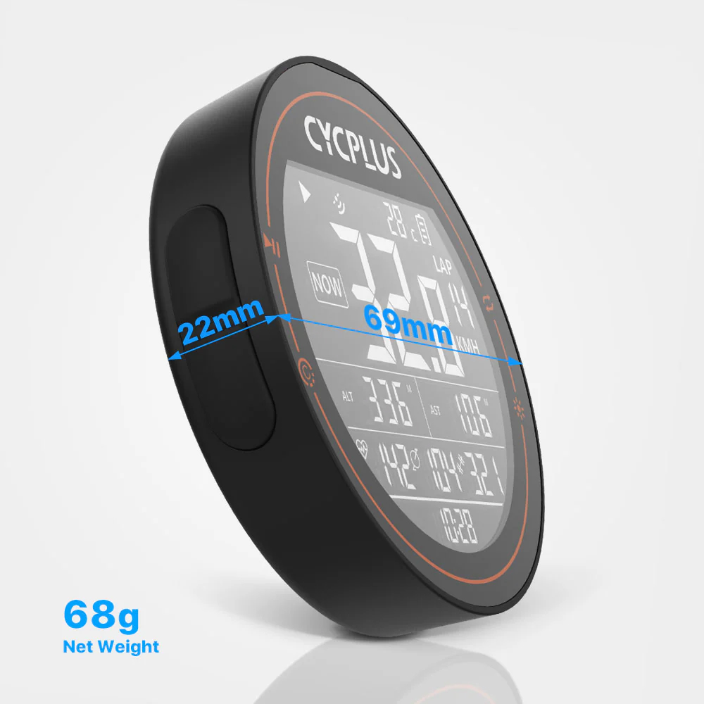 CYCPLUS M2 GPS kompjuter za biciklu crni