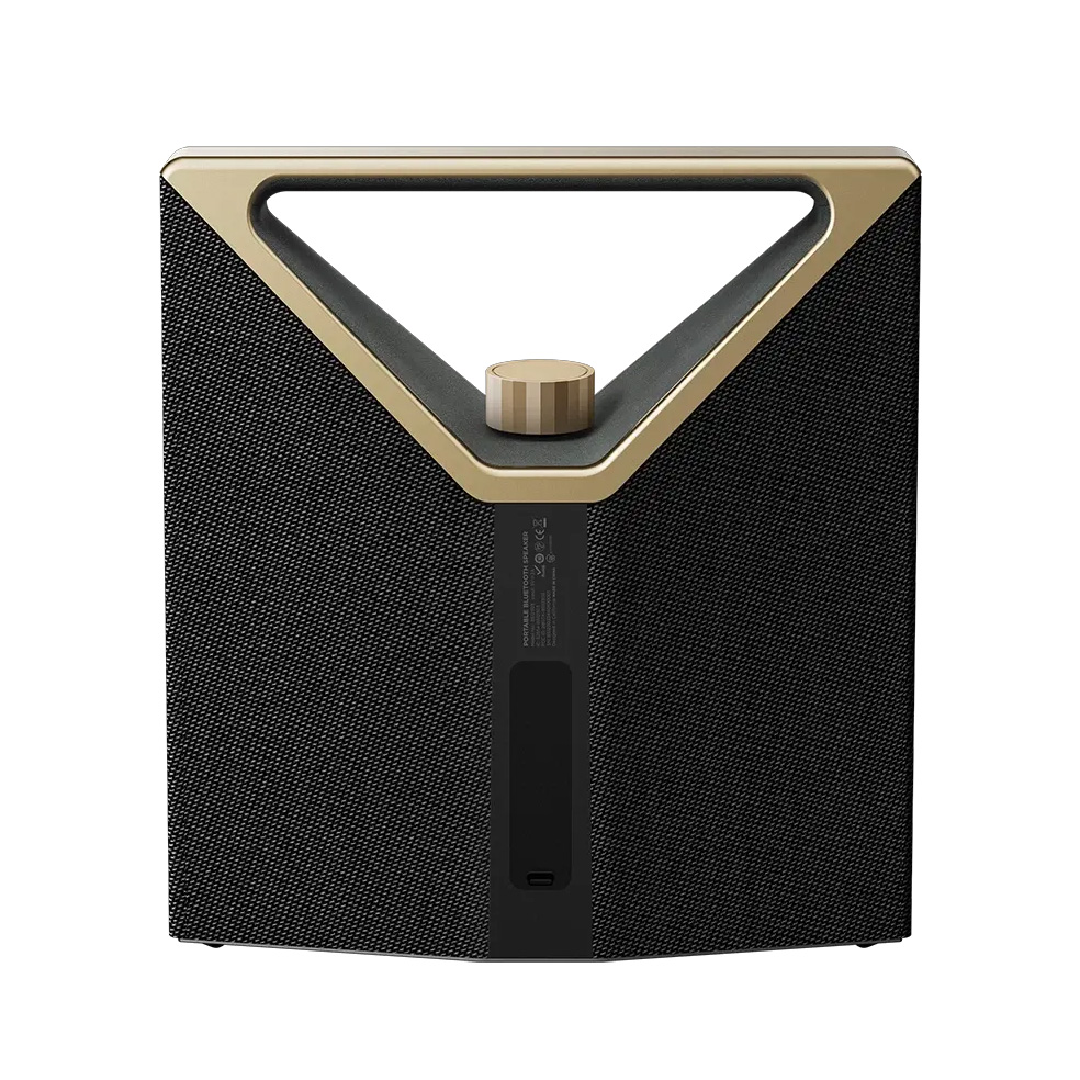 Bluetooth zvucnik BUGANi Brief Plus BS12304 crno-zlatni
