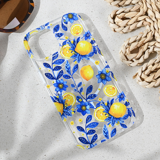 Torbica Print Magsafe za iPhone 15 6.1 Mediteran Lemon