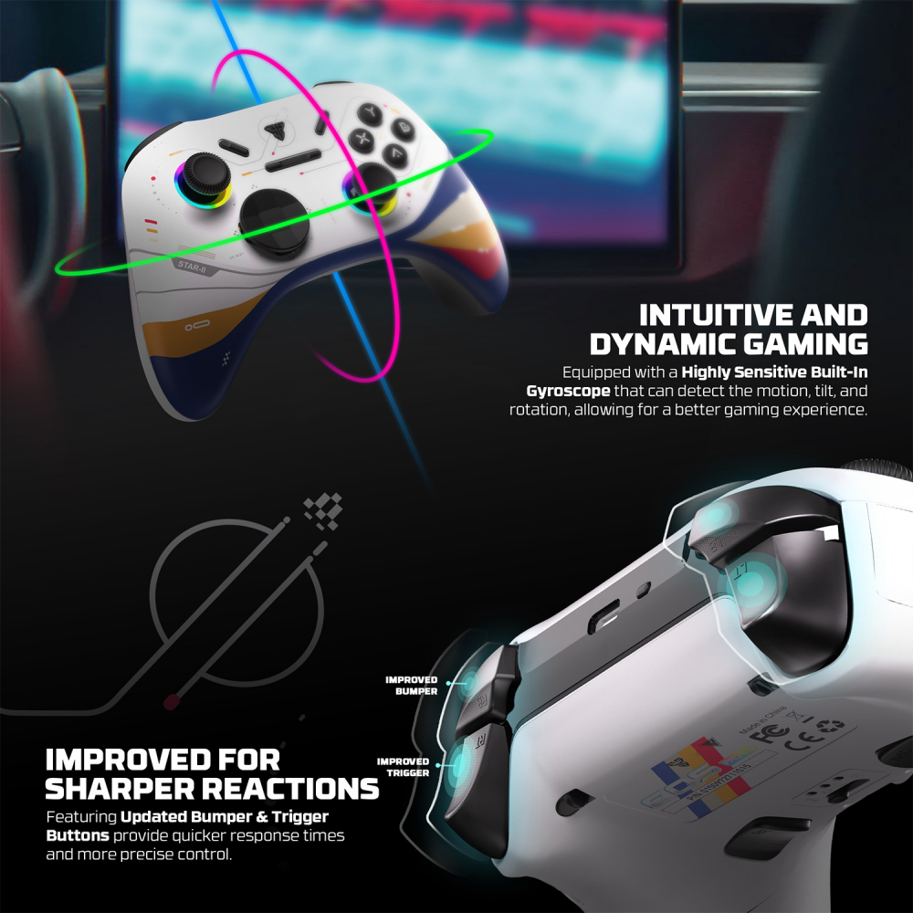Joypad wireless Fantech WGP15V2S EOS PRO II S Start Two multiplatform RGB beli