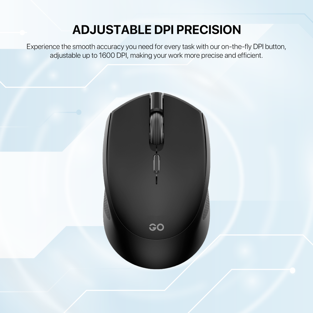 Kancelarijski Wireless mis Fantech W190 zuti