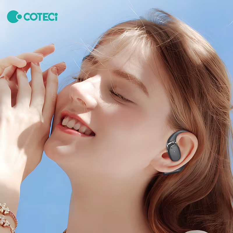 Bluetooth slusalice Coteci MS-027 sa AI prevodiocem crne