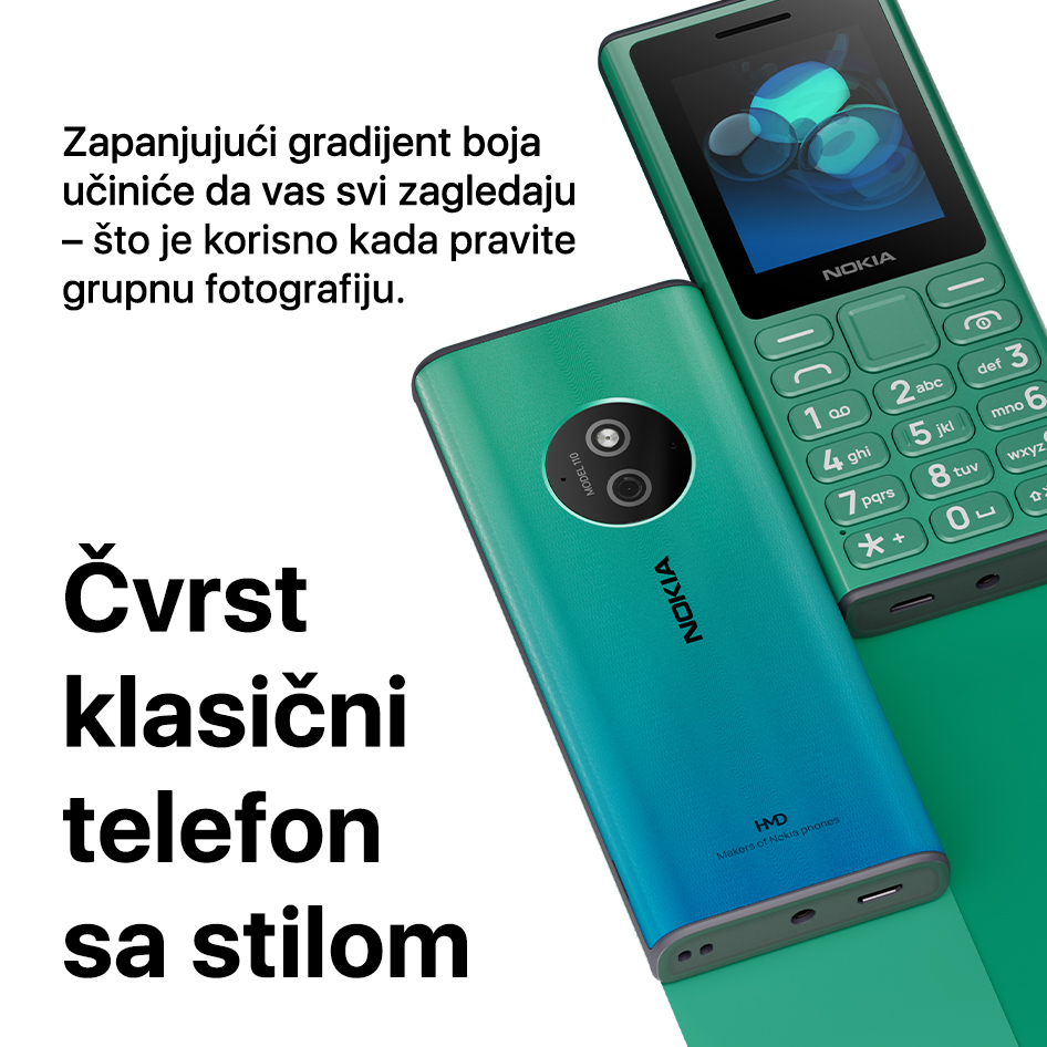 Mobilni telefon HMD Nokia 110 2024 2.0" Type-C crni