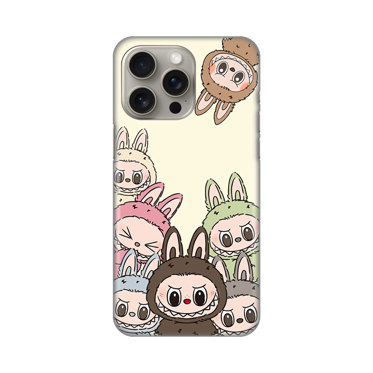 Torbica Silikonska Print za iPhone 15 Pro 6.1 La Bubu