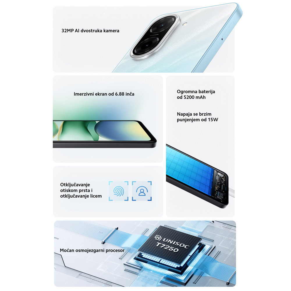 Mobilni telefon Xiaomi Redmi A5 6.88" 4/128 plavi