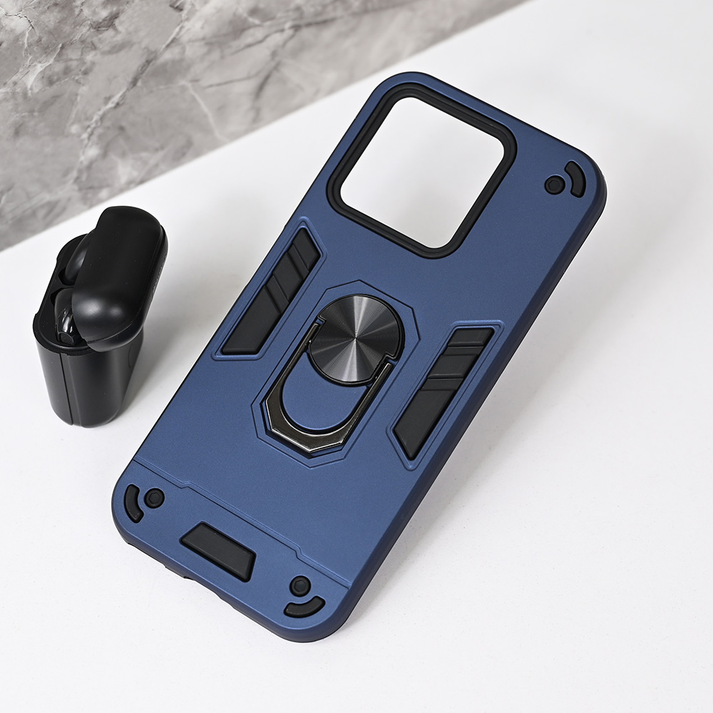 Torbica Hard Ring za Honor X8c tamno plava