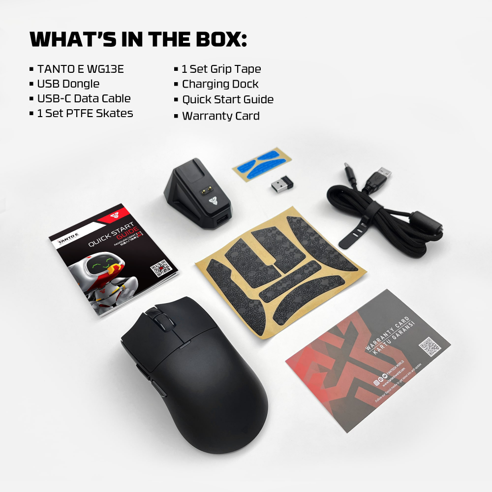 Mis Wireless Gaming Fantech WG13E Tanto E crni