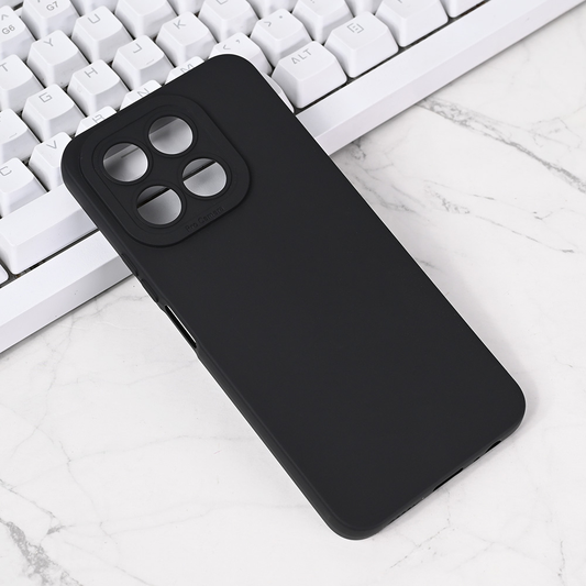 Torbica Silikon Pro Camera za Honor X6c crna