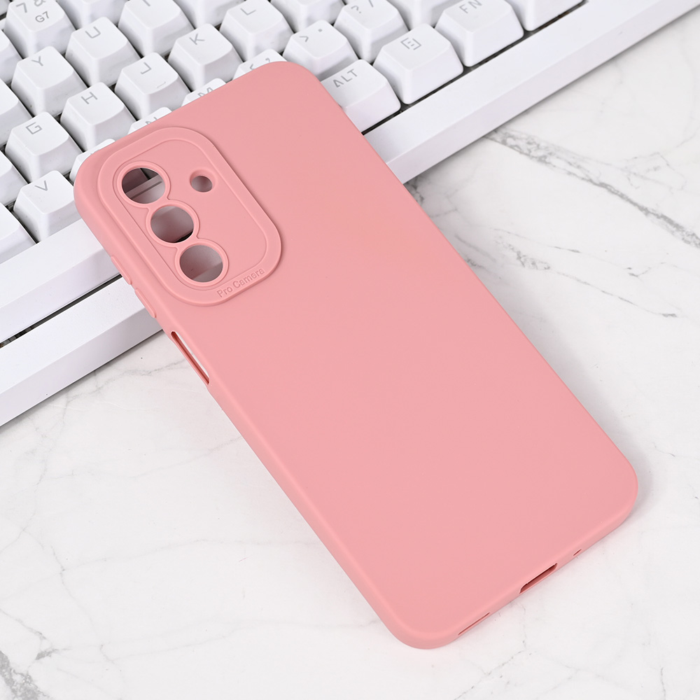 Torbica Silikon Pro Camera za Samsung A175 Galaxy A17 roze