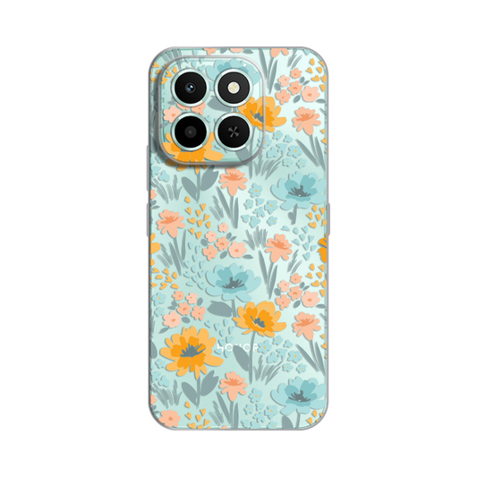 Torbica Silikonska Print Skin za Honor X6c Lovely Flowers