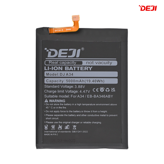 Baterija Deji za Samsung A346B Galaxy A34 5G(5000mAh)EB-BA346ABY