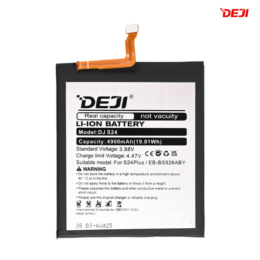 Baterija Deji za Samsung S926B Galaxy S24 Plus(4900mAh)EB-BS926ABY