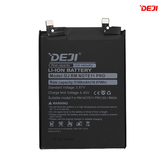 Baterija Deji za Xiaomi Redmi Note 11 Pro(5160mAh)BM5A