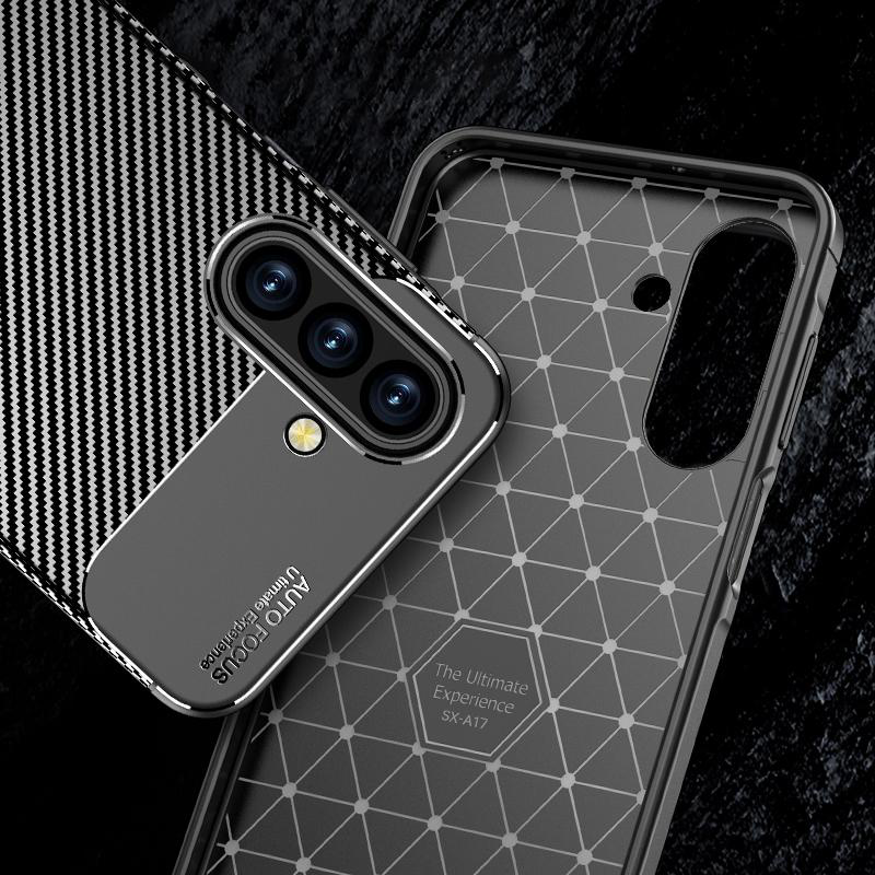 Torbica Defender Carbon za Samsung A175F Galaxy A17 crna