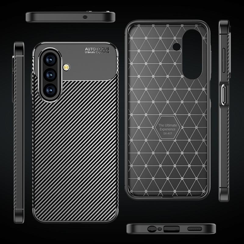 Torbica Defender Carbon za Samsung A175F Galaxy A17 crna