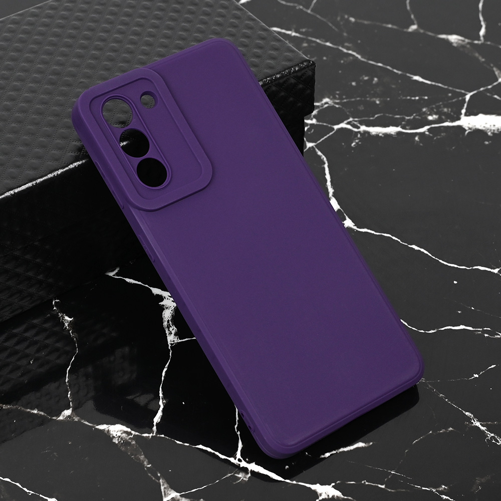 Torbica Teracell Giulietta za Samsung G991B Galaxy S21 mat tamno ljubicasta