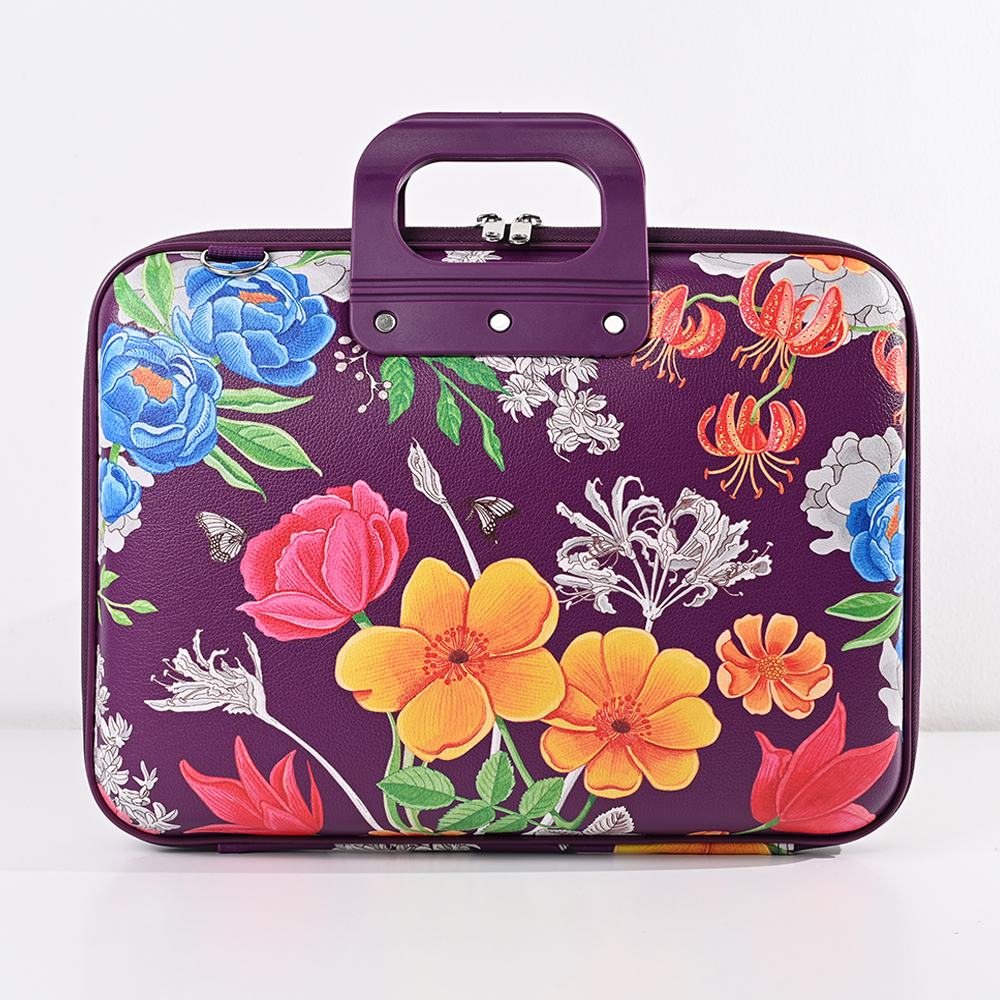 Torba za laptop Fashion Peony 16" ljubicasta