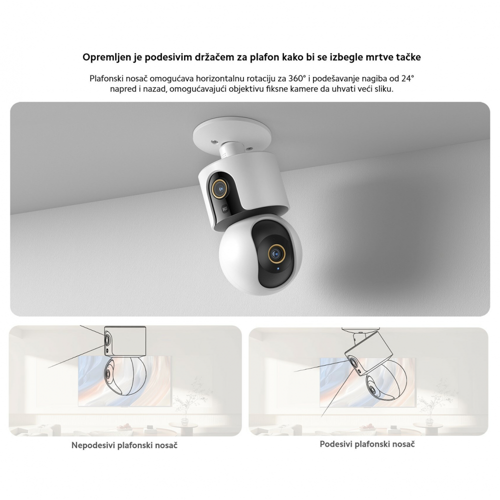 Kucna sigurnosna kamera Xiaomi Mi Smart C500 Dual EU