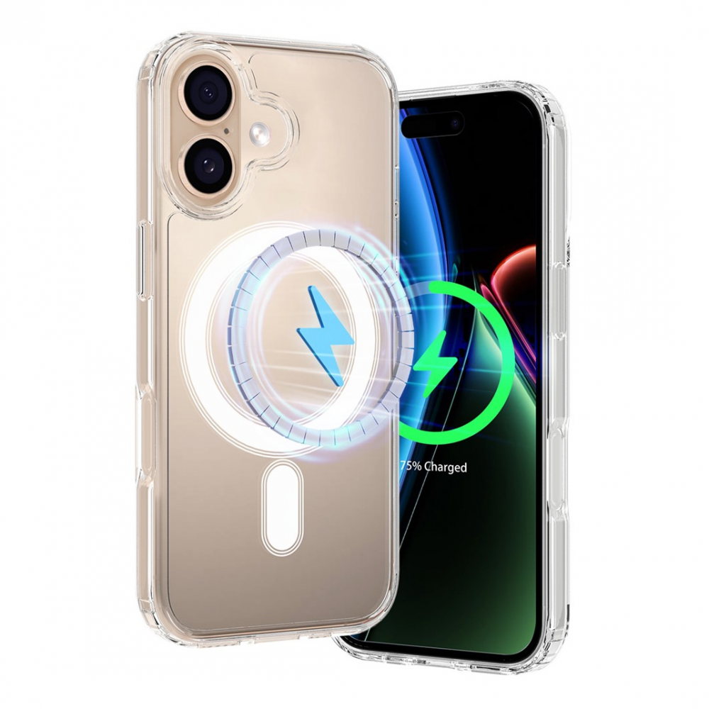 Torbica Magsafe za iPhone 17 6.3 transparent