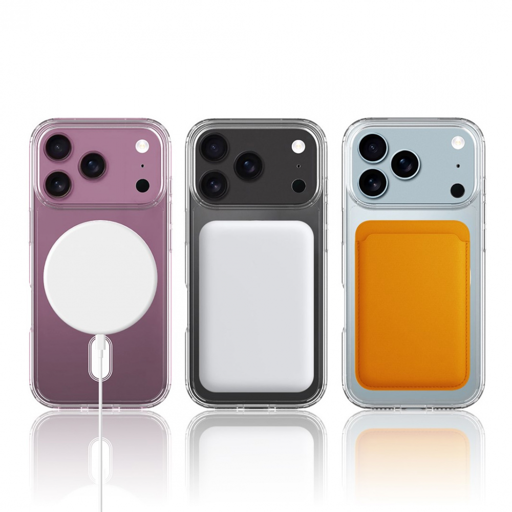 Torbica Magsafe za iPhone 17 Pro Max 6.9 transparent