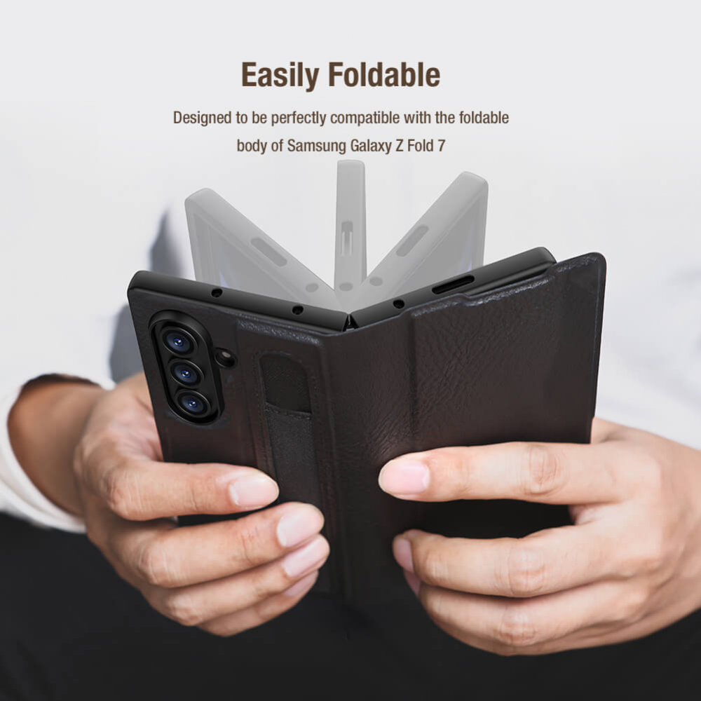 Torbica Nillkin Aoge za Samsung F966B Galaxy Z Fold 7 crna