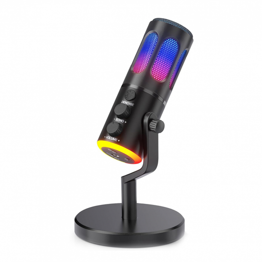 Mikrofon SU8 RGB crni