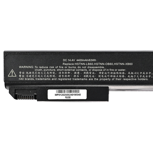 Baterija za laptop HP Elitebook 8530p 8540w 14.4 4400mAh HQ2200 B