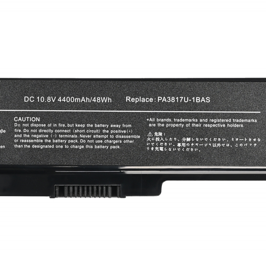 Baterija za laptop Toshiba Satellite C650 PA3817U 10.8V 4400mAh HQ2200 B