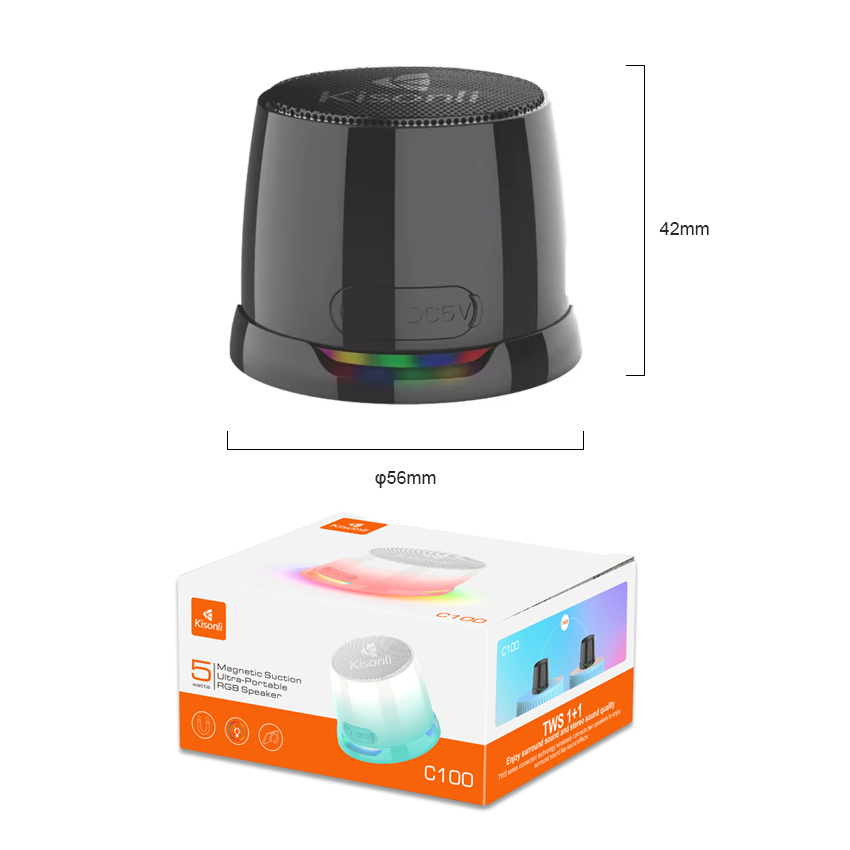 Bluetooth zvucnik Kisonli C100 mint
